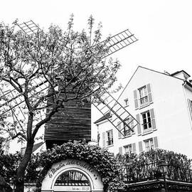 Paris Montmartre Windmill by Georgia Clare
