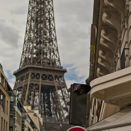 Paris - No Entry Graffiti by Georgia Clare