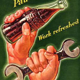 Pause.......Work Refreshed - Coca Cola by Georgia Clare