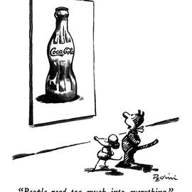 People Read Too Much Into Everything by Eldon Dedini