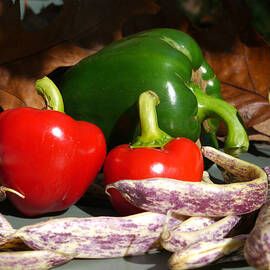 Peppers and Beans by Richard Reeve