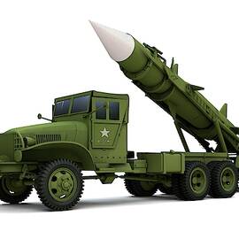 Nuclear missile, illustration by Mikkel Juul Jensen / Science Photo Library