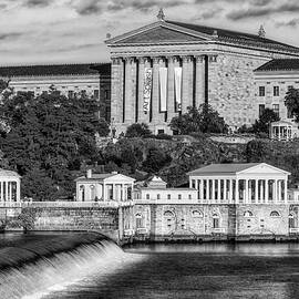 Philadelphia Museum of Art BW by Susan Candelario