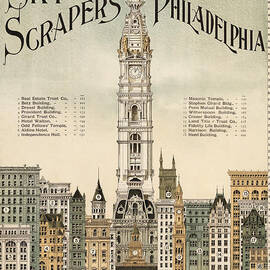 Philadelphia Skyscrapers by Georgia Clare
