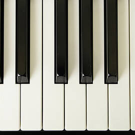 Piano Keys by Tokenphoto