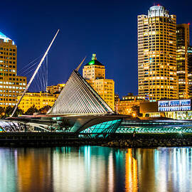 Picture of Milwaukee Skyline at Night by Paul Velgos