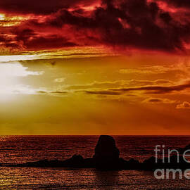 Pigeon Point Light House at Sundown by Natural Focal Point Photography