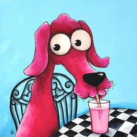 Pink Milk by Lucia Stewart