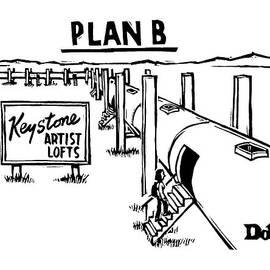 Plan B
Keystone Pipeline Has Been Converted by Drew Dernavich