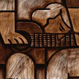  Tommervik Man Playing Acoustic Guitar Art by Tommervik