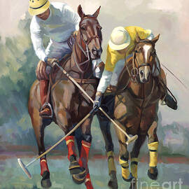 Polo by Fine Art Creations Inc Laurie Snow Hein