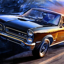 1965 Pontiac Tempest GTO Sunset by Garth Glazier
