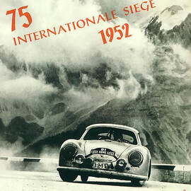 Porsche 1952 Internationale Siege Rally by Georgia Clare