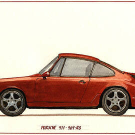 Porsche 911 964 RS by Juan  Bosco