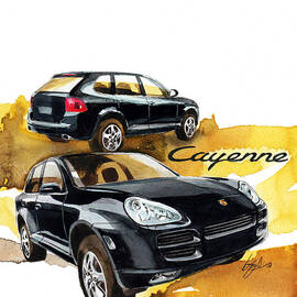 Porsche Cayenne by Yoshiharu Miyakawa