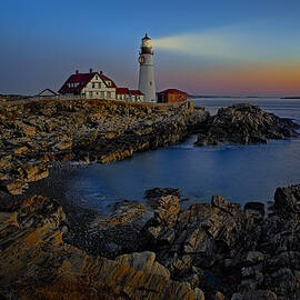 Portland Head Light Sunrise by Susan Candelario