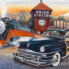 Portland's Union Station by Mike Hill