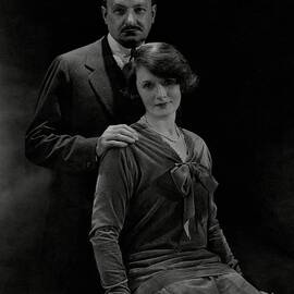 Portrait Of Florenz Ziegfeld And Wife Billie by Edward Steichen