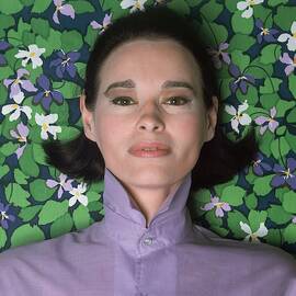 Portrait Of Gloria Vanderbilt by Gianni Penati