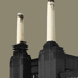 Power - French GREY by BFA Prints