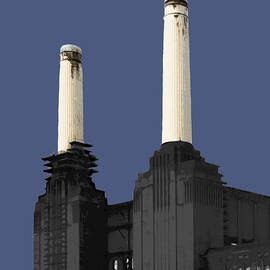 Power - New BLUE by BFA Prints