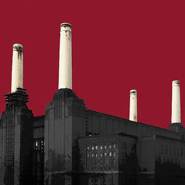 Power - Blazing RED by BFA Prints