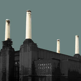 Power - Blue GREY by BFA Prints