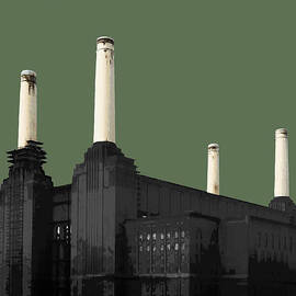 Power - Olive GREEN by BFA Prints