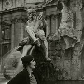Princess Eugenio Ruspoli In Rome by George Hoyningen-Huene