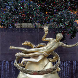 Prometheus Statue Rockefeller Center NYC by Susan Candelario