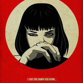 Pulp Fiction Poster by Naxart Studio