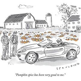 Pumpkin Spice Has Been Very Good To Me by Trevor Spaulding