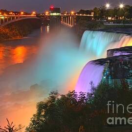 Purple Blue And Yellow At American by Adam Jewell