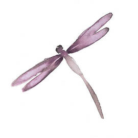 Purple Dragonfly. by Mariusz Szmerdt