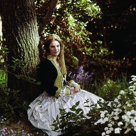 Queen Anne-marie Of The Hellenes by Henry Clarke