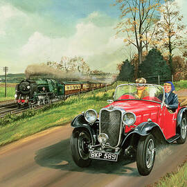 Racing the Train by Richard Wheatland