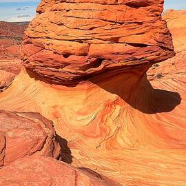 Rainbow Sandstone Face by Adam Jewell