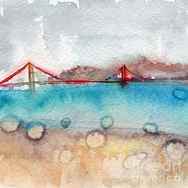 Rainy Day In San Francisco  by Linda Woods