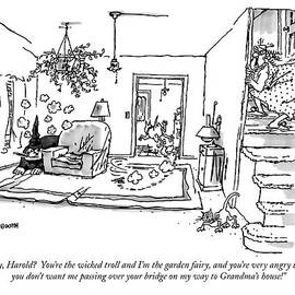 Ready, Harold?  You're The Wicked Troll And I'm by George Booth