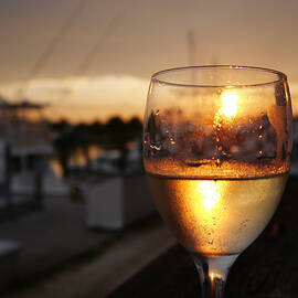 Reflections on a sunset by Richard Reeve