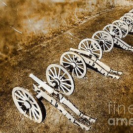 Revolutionary War Cannons by Olivier Le Queinec