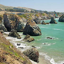 Rock Formations Along The California by Philippe Widling Design Pics