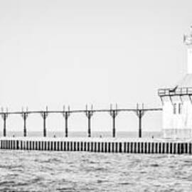 Saint Joseph Michigan Lighthouse Panoramic Photo by Paul Velgos