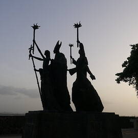 San Juan - La Rogativa Silhouette by Richard Reeve