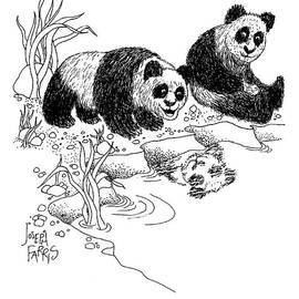 Say, We Pandas Are Cute! by Joseph Farris