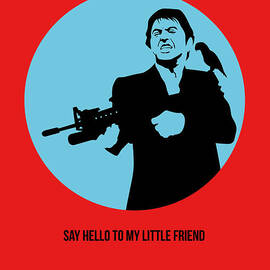 Scarface Poster 1 by Naxart Studio
