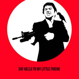 Scarface Poster 2 by Naxart Studio