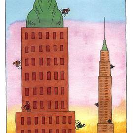 'scraper Biking by Jack Ziegler