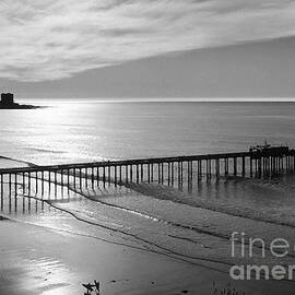 Scripps Pier by Ansel Adams