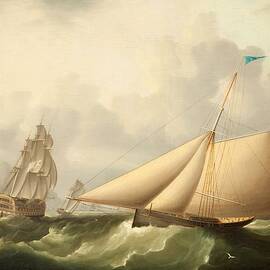 Seascape by James E. Buttersworth